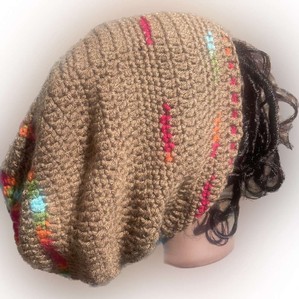 Multi-color Hand-made Tam ♥️